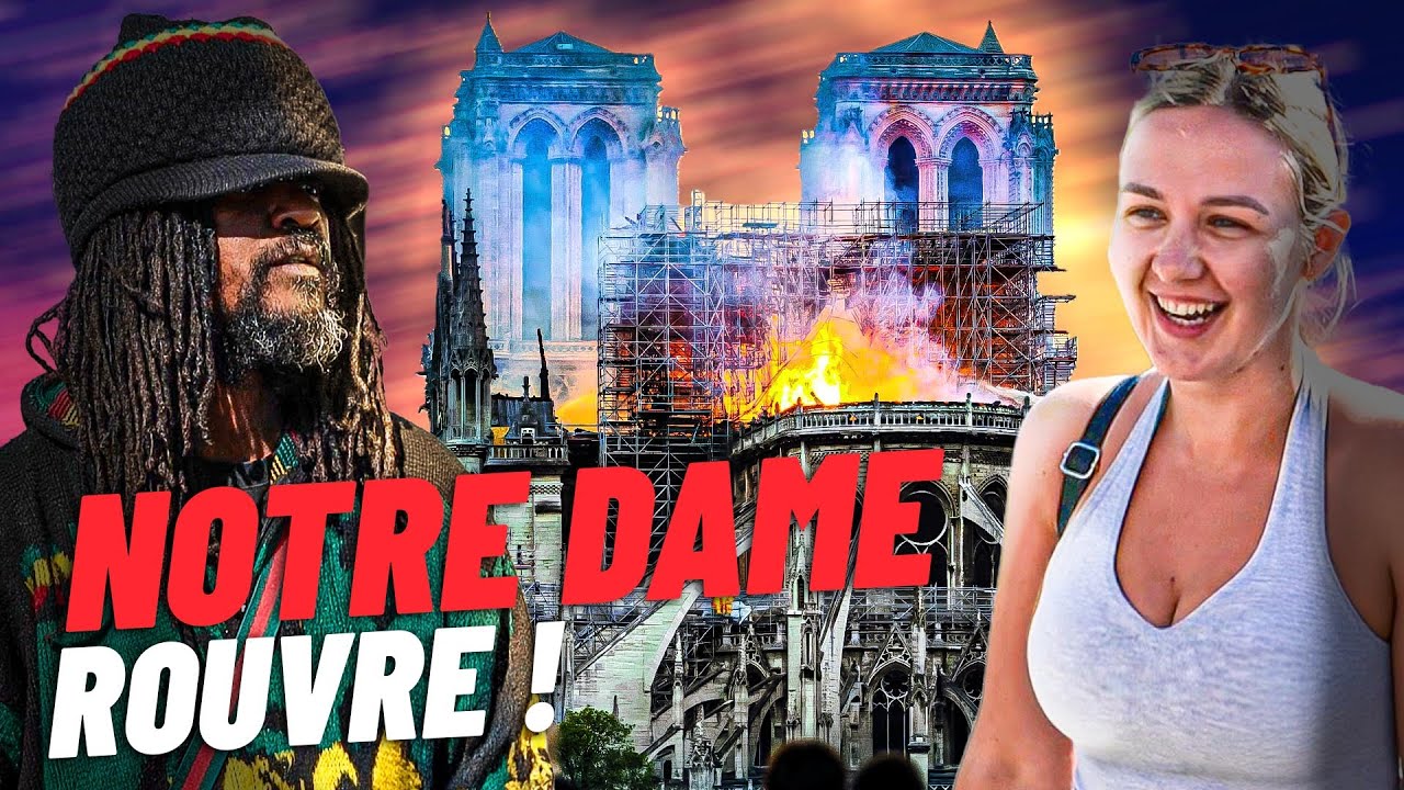 [Micro-trottoir] Réouverture de NOTRE DAME, sujet INTERNATIONAL ? En DIRECT de Los Angeles !