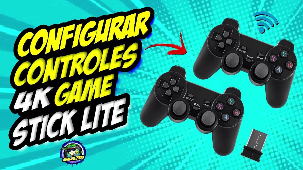 COMO CONFIGURAR MODIFICAR CONTROLES CONSOLA GAME STICK LITE 4K abacuq2000