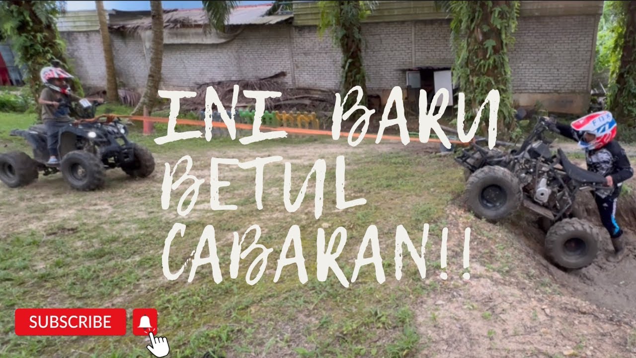Gila lah Trek ni, jenuh wei nak lepaskan, sangat2 mencabar, rantai ATV baru pulak buat hal!!