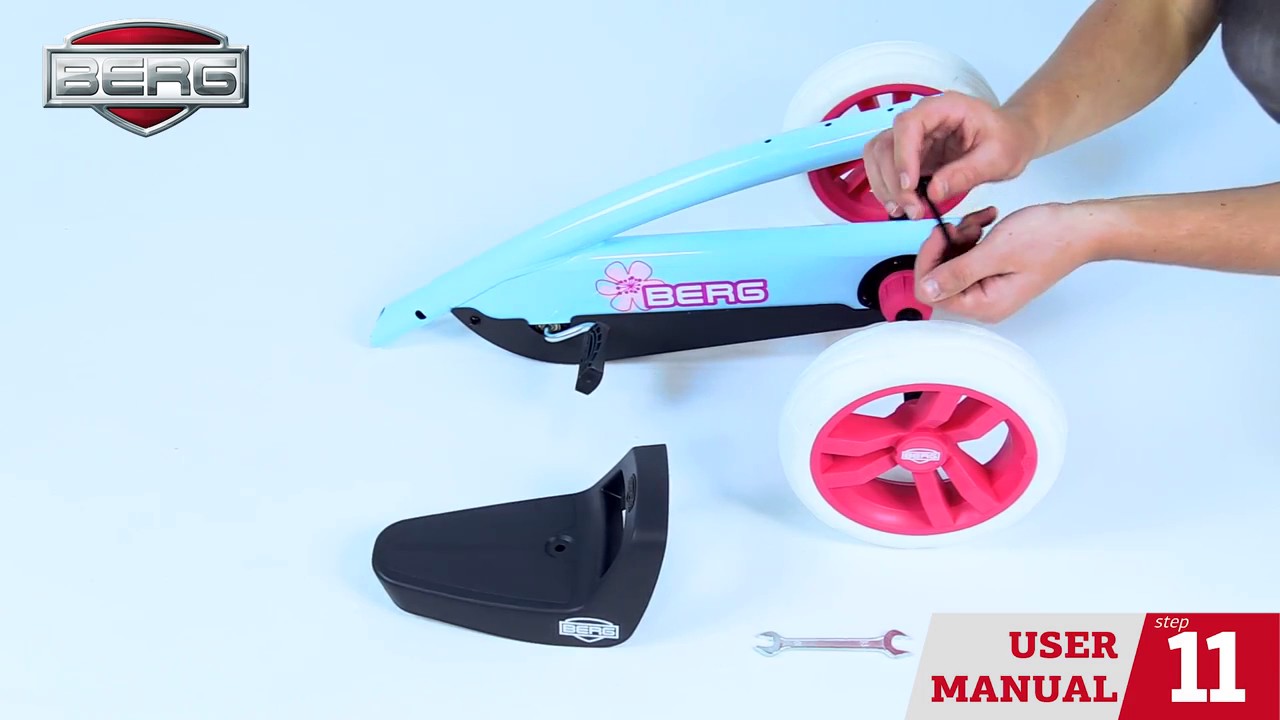 BERG Gokart Buzzy Bloom assembly