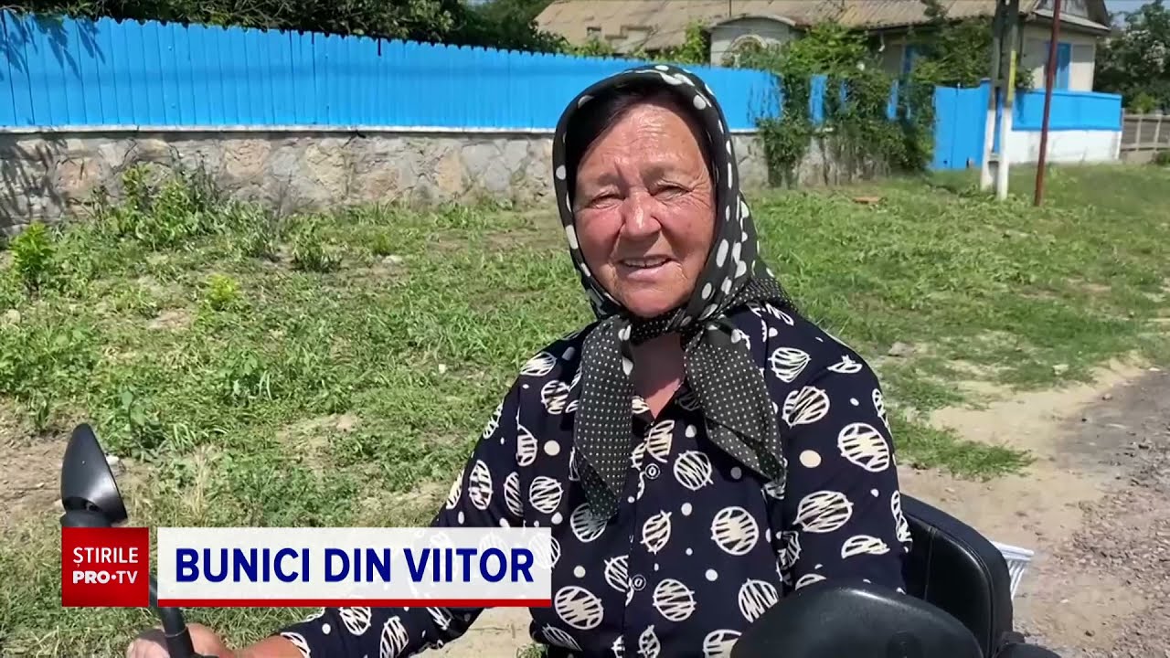 Bunicii din viitor. Bătrânii de la sat conduc scutere și triciclete electrice: ”Merge tare!”
