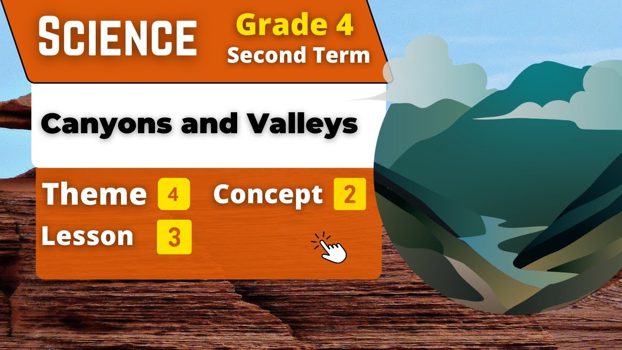 Canyons and Valleys | Grade 4 | Unit 4 - Concept 2 - Lesson 3 | Science