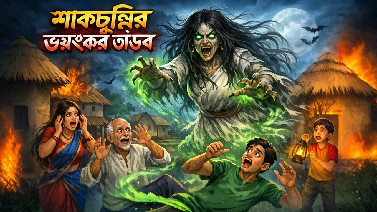 শাকচুন্নির ভয়ংকর কাণ্ড 👻 | চিকচিক কার্টুন ২০২৬ | নতুন বাংলা রূপকথার কার্টুন #banglacartoon #fypシ゚