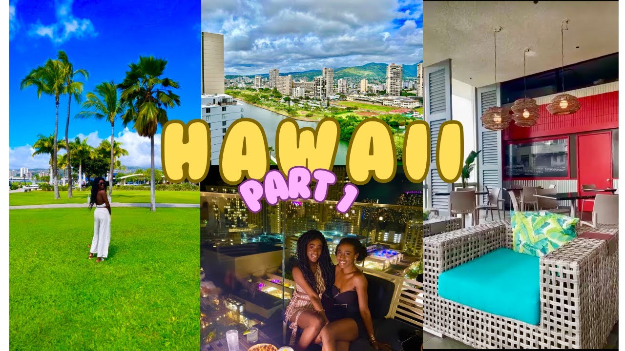 Travel with me to Hawaii for the first time !!!Room tour, Waikiki nightlife, Pearl Harbor| part 1(1)