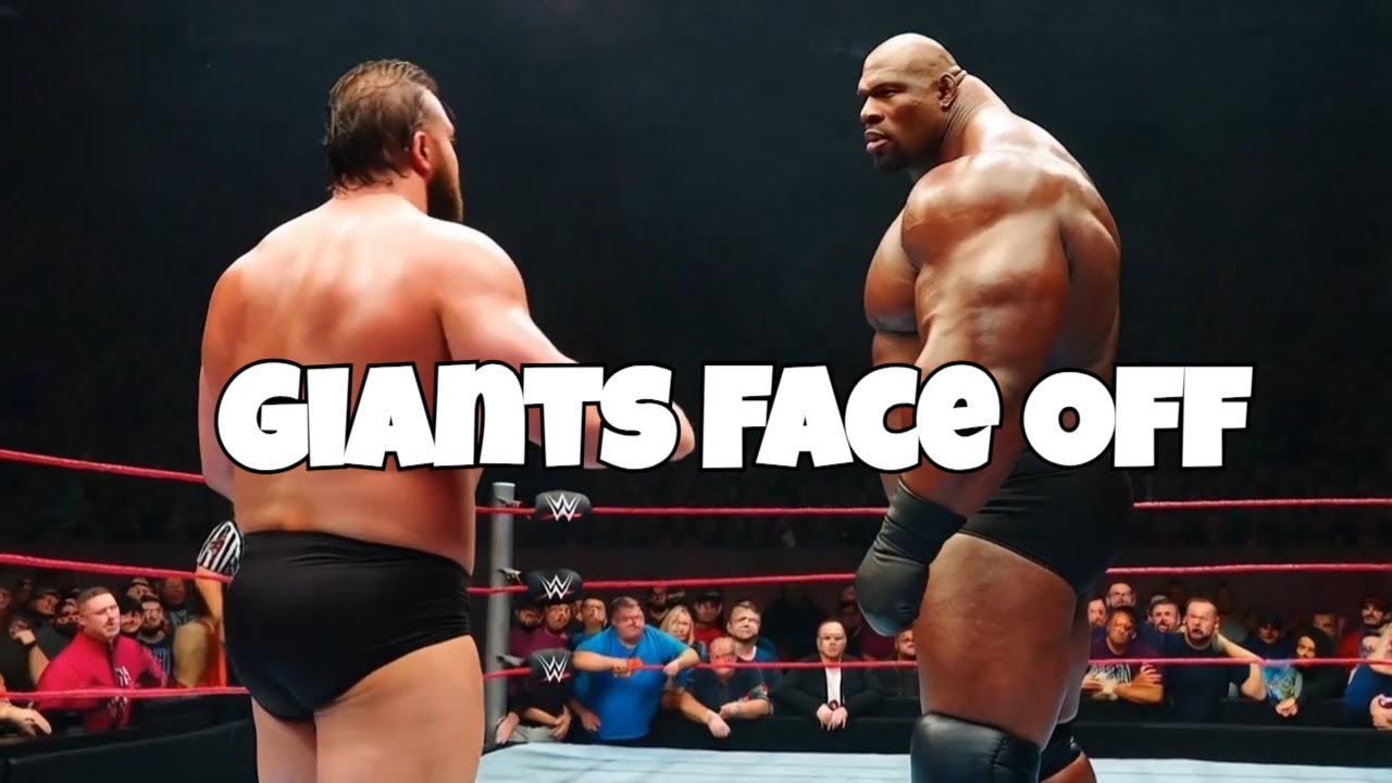 Giant Wrestlers Face Off in the Battle of the Century!
