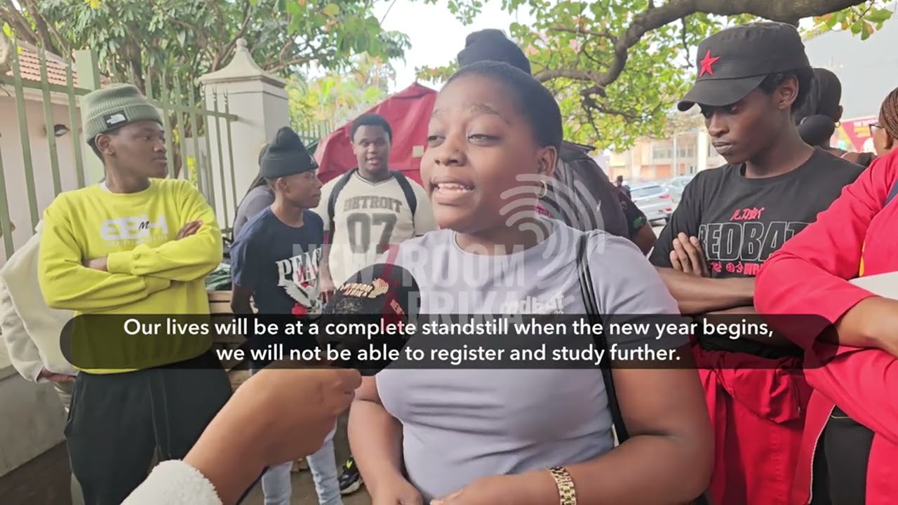 Students blame DUT for delays in their NSFAS allowances