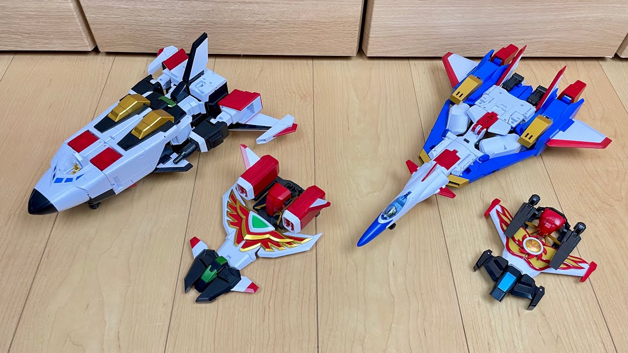 【Brave series All the gattai toys】太陽の勇者ファイバードThe合体ファイバードとグランバードで遊んでみた