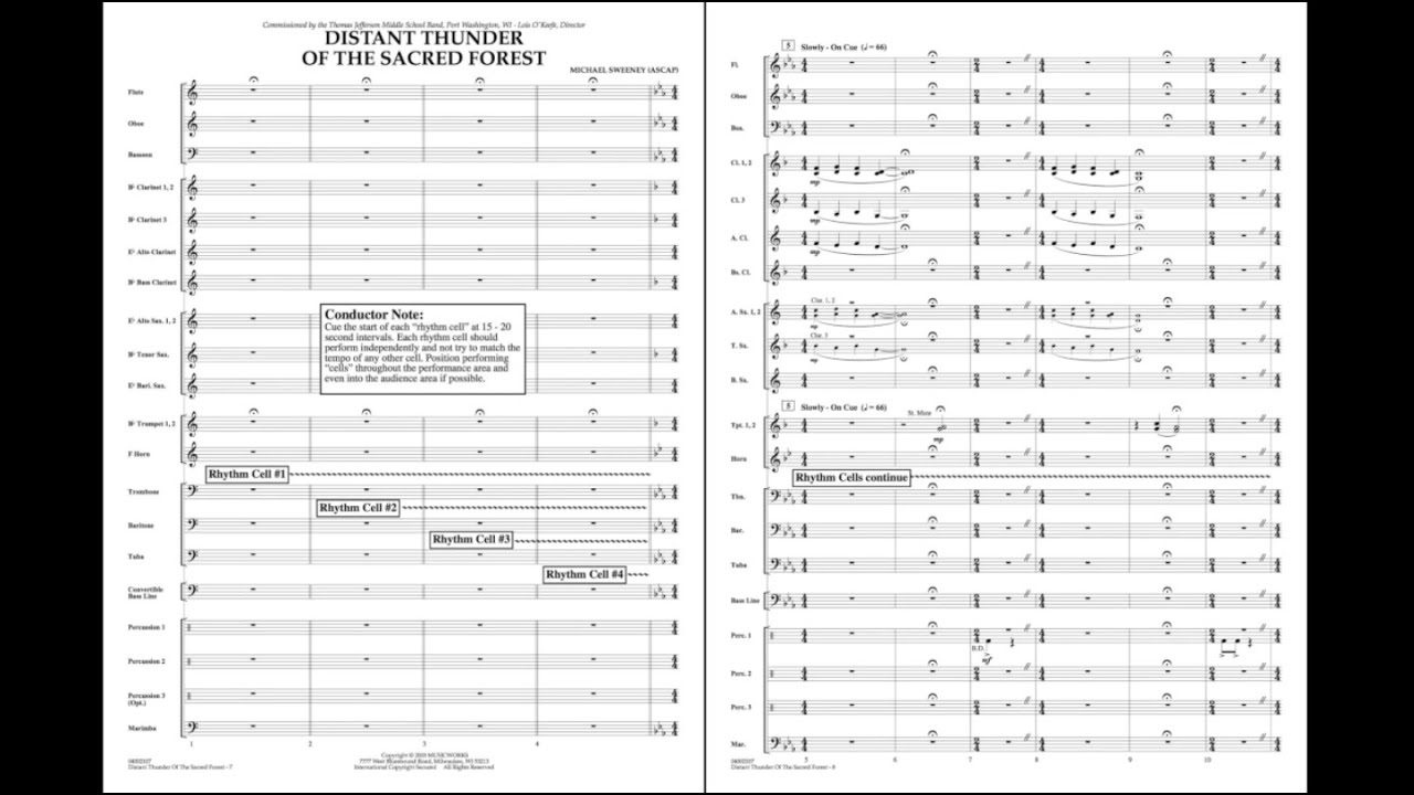 Distant Thunder of the Sacred Forest by Michael Sweeney
