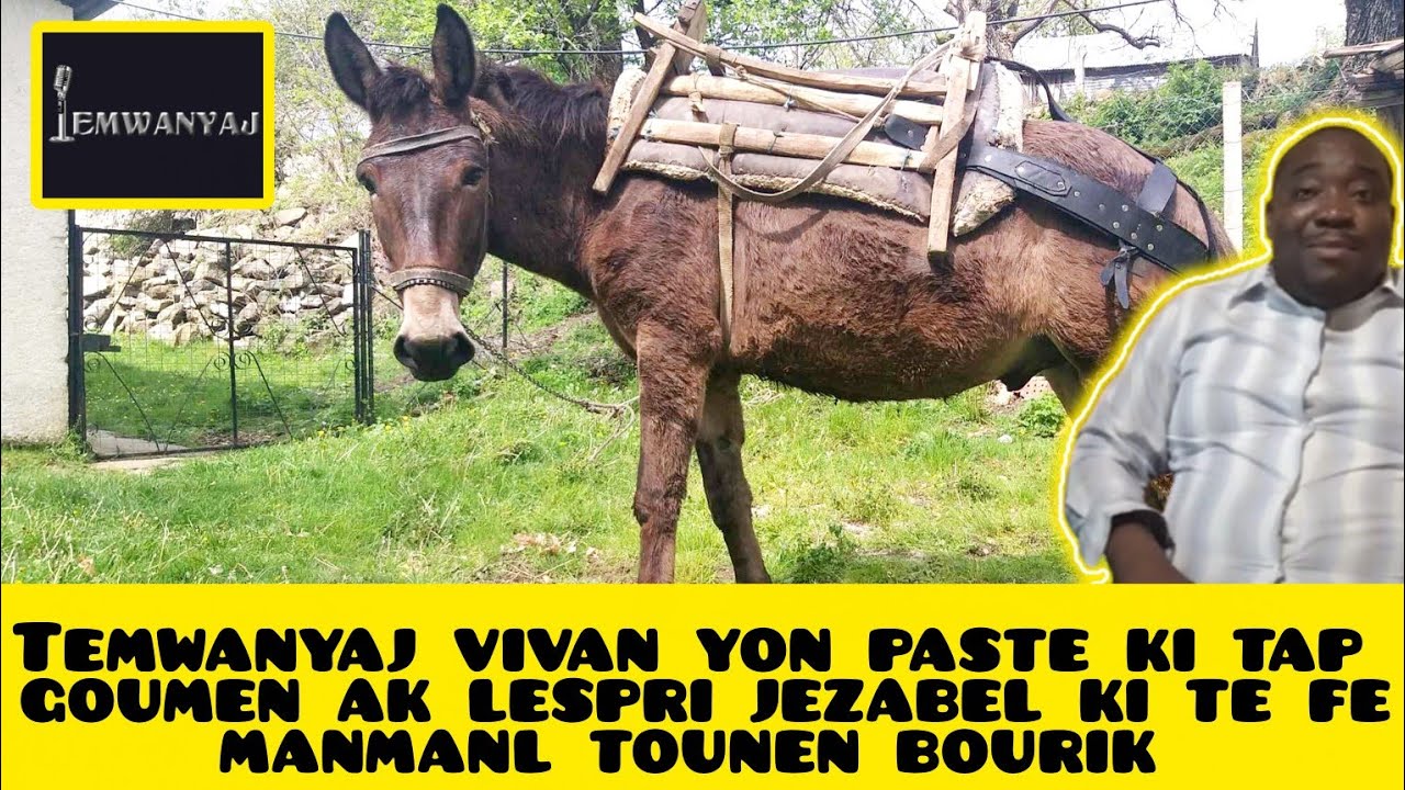Temwanyaj vivan yon paste ki tap goumen ak lespri jezabel ki te fe manmanl tounen bourik  