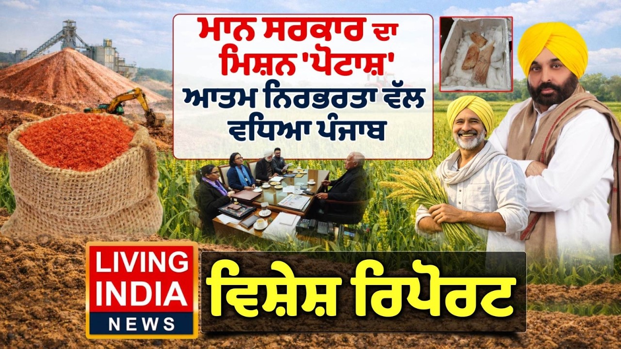 ਮਾਨ ਸਰਕਾਰ ਦਾ ਮਿਸ਼ਨ 'ਪੋਟਾਸ਼', ਆਤਮ ਨਿਰਭਰਤਾ ਵੱਲ ਵਧਿਆ Punjab | Punjab Government | Special Report
