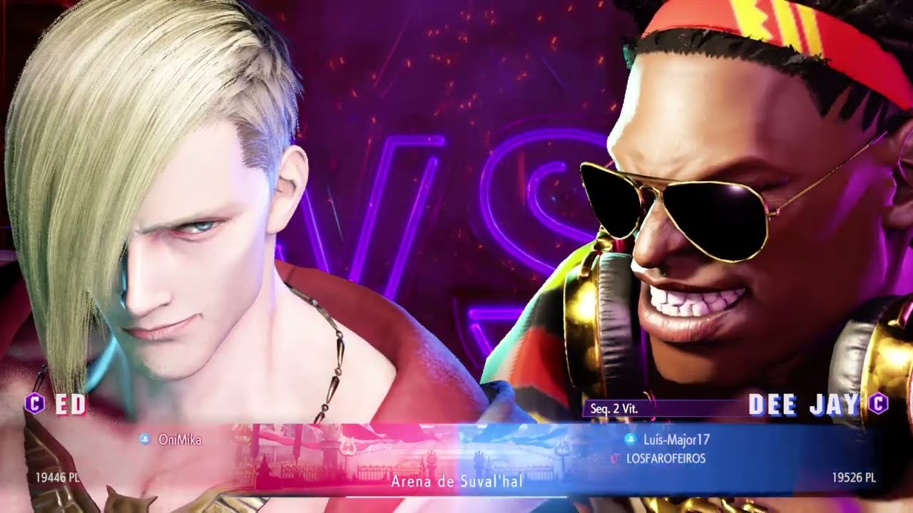 Deejay vs ED Street Fighter 6