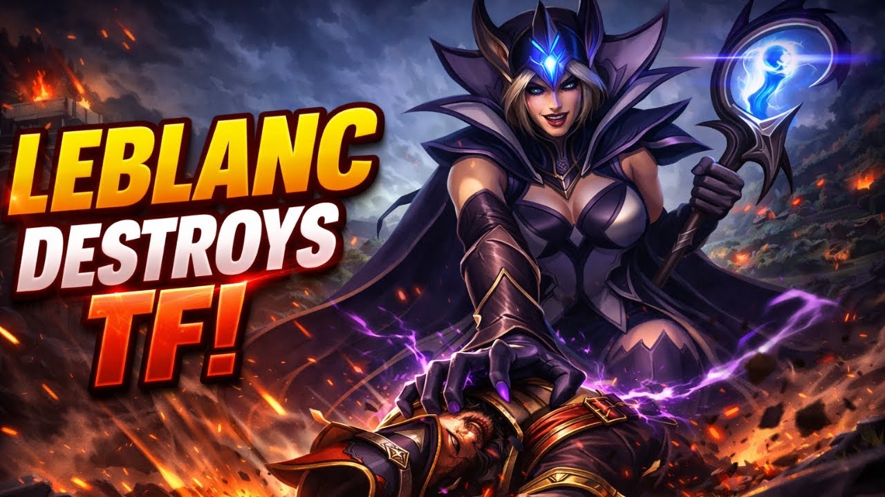 This is how i am mastering Leblanc #leagueoflegends