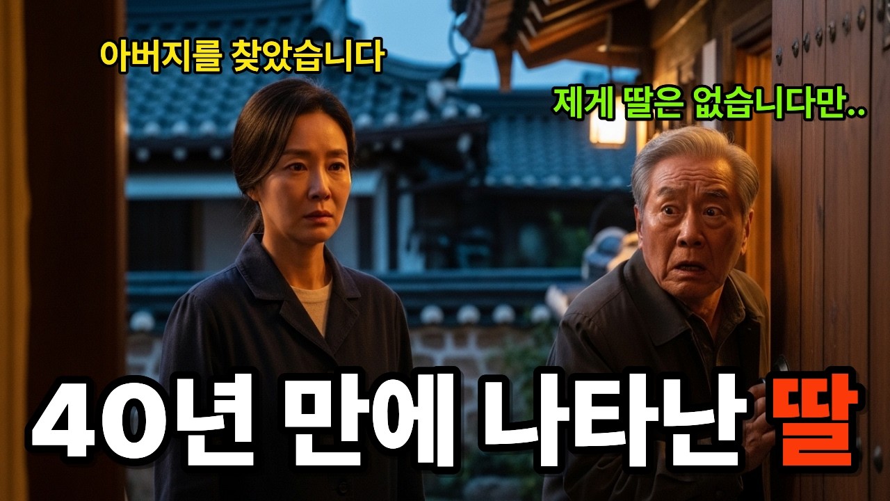 40년 만에 찾아온 딸… 그런데 DNA 결과가 달랐습니다.ㅣ감동사연ㅣ인생사연ㅣ시니어드라마ㅣ