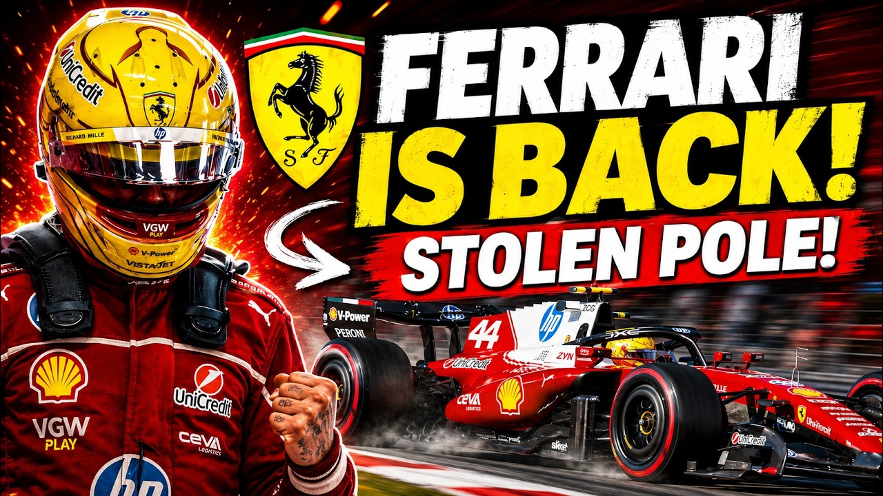 🚨🔥 FERRARI SHOCKS EVERYONE! Leclerc & Hamilton LOCK OUT the FRONT ROW... But the POLE Was STOLEN!