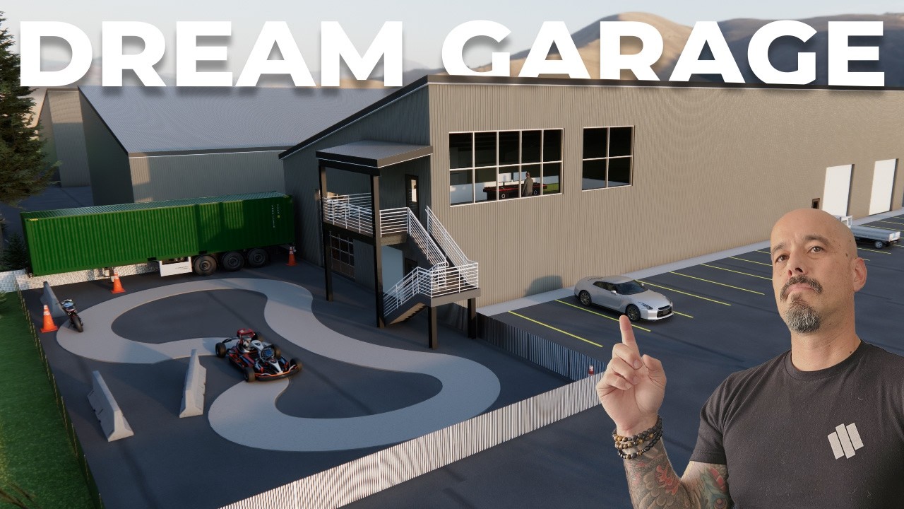 I Designed a Dream Garage for Edwin Olding from Grind Hard Plumbing
