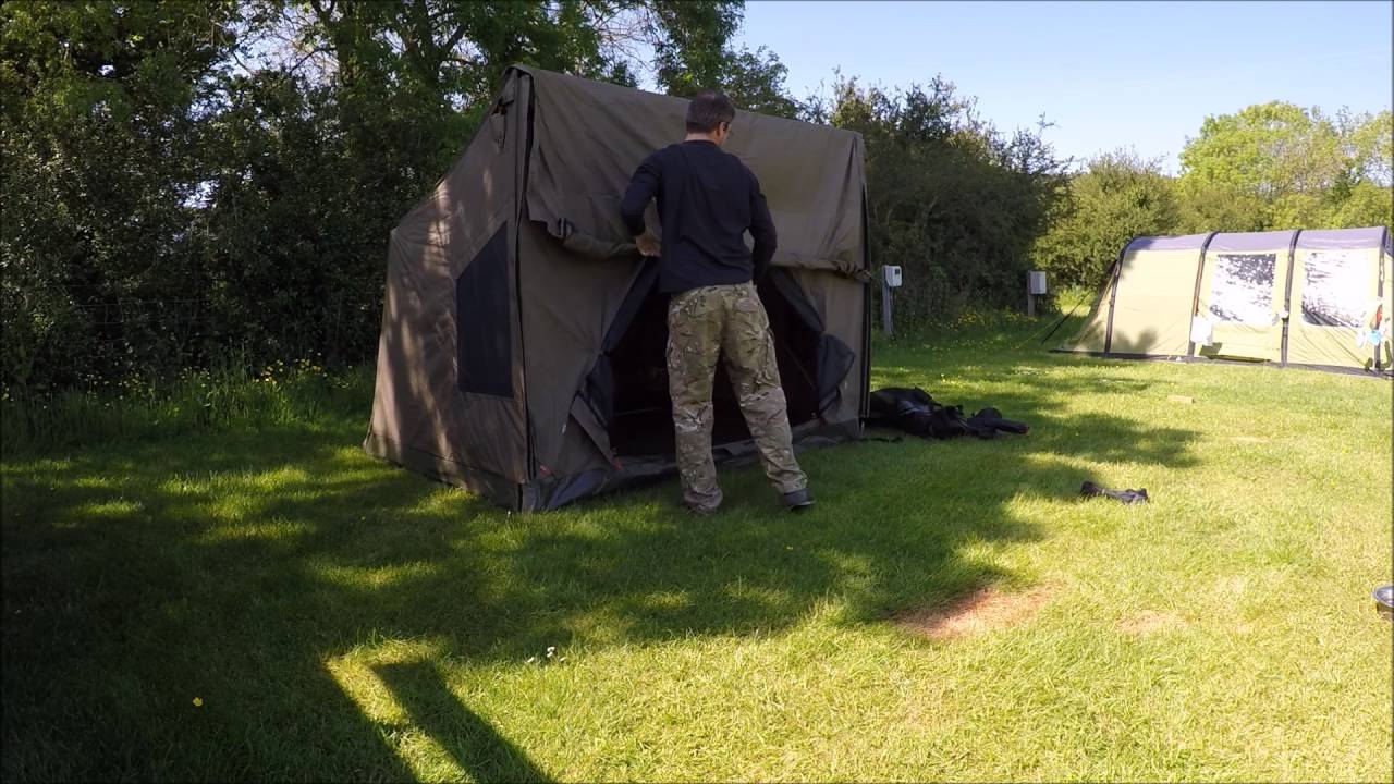 Anglesey adventure part 1 - Oztent RV3 set up