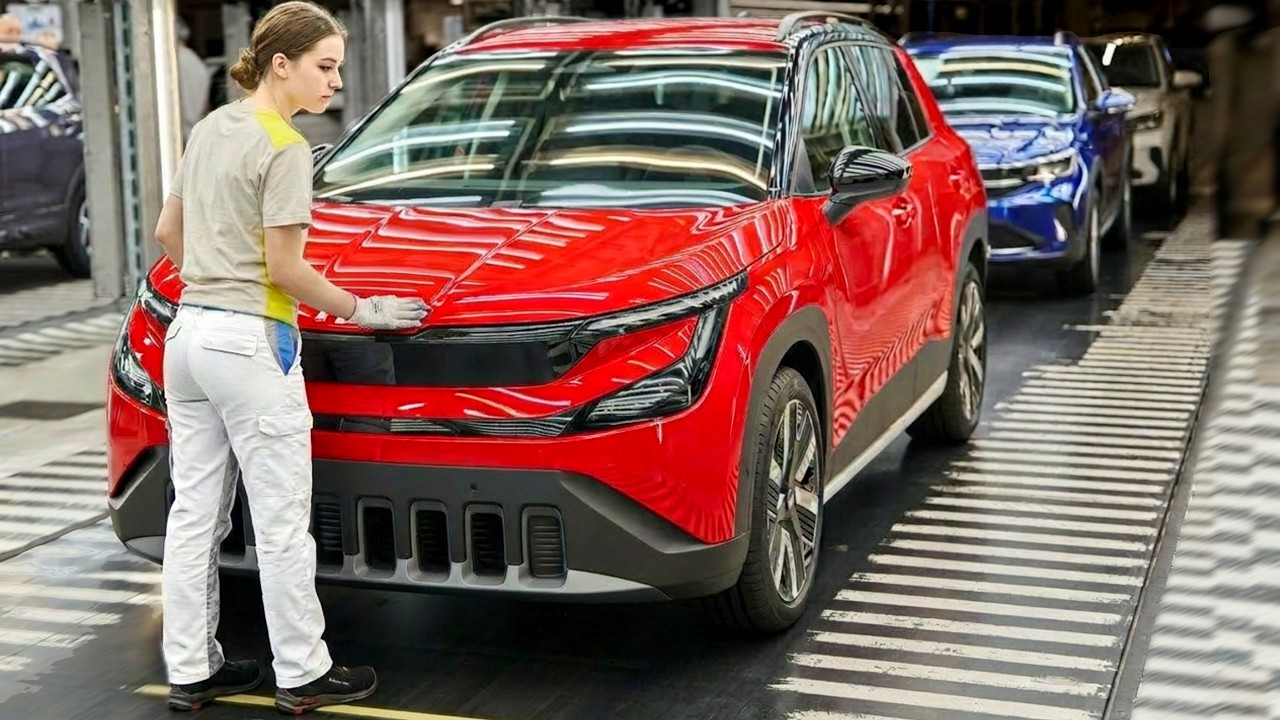 All-New Skoda EPIQ Assembly line &ndash; This is how they make it