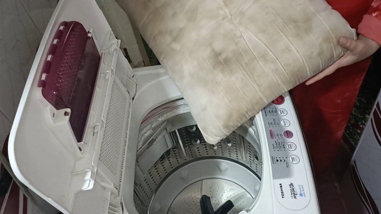 تنظيف المخدات القطن من الاصفرار🤔طريقه هتبهرك