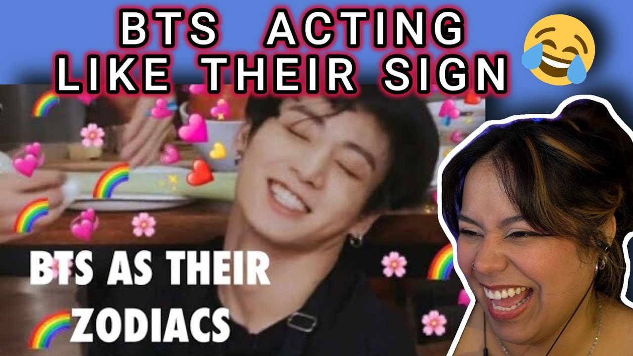 BTS Acting Like Their Zodiac Signs | first time REACTION!