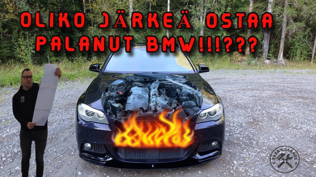 Palanut BMW 535d Part.5  Auto loppuun ja kurkkaus uuteen projektiin!