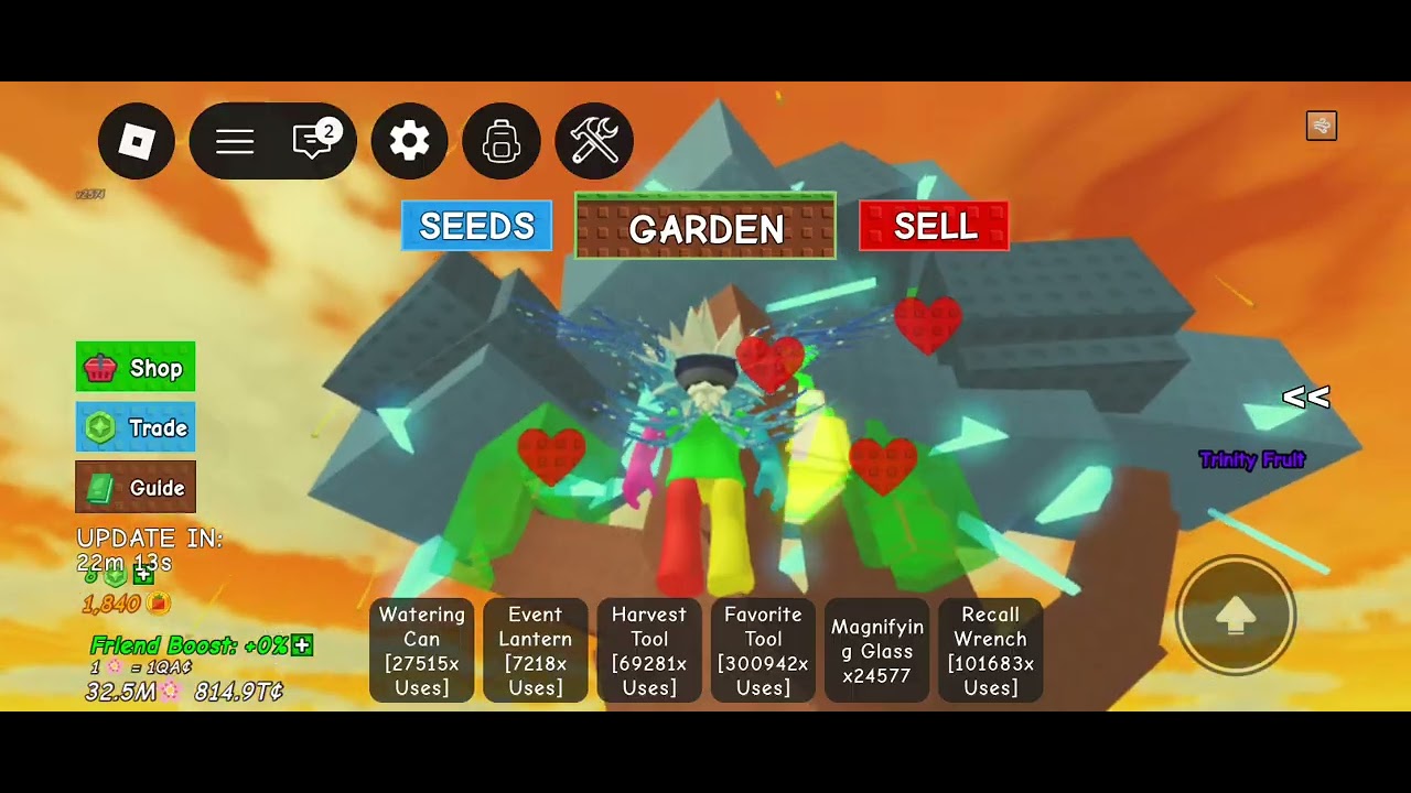 Admin Abuse GAG Roblox 🎮 02/22/26
