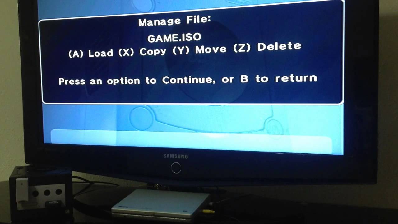 GAMECUBE: ISO Loading from SD Card (using Datel SD Media Launcher) GCoS/Swiss
