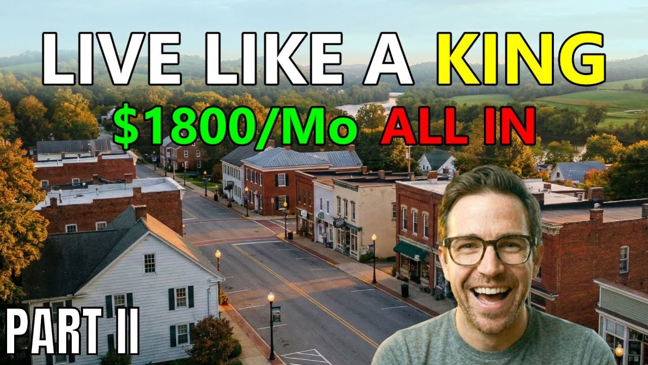 10 Towns Where $1,800 is Actually Middle Class [2026] | Where to live in USA