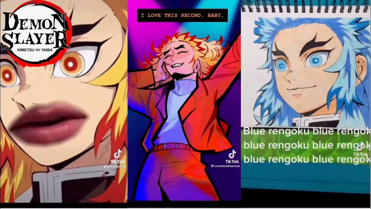 Rengoku TikToks that made Mitsuri burn her uniform | #anime #demonslayer
