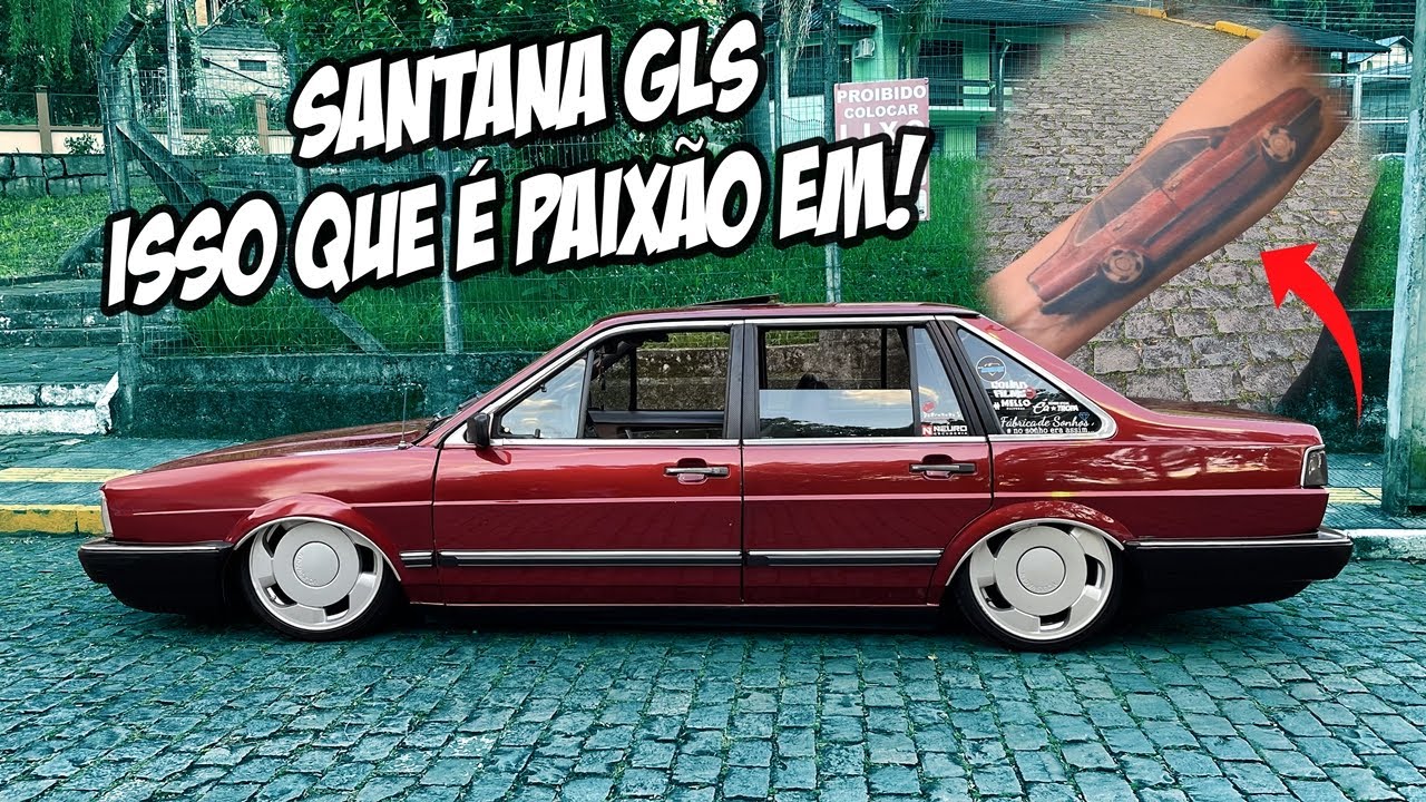 SANTANA GLS QUADRADO - QUEM TEM OU TEVE SÓ ELOGIA! TRIP7 SUL - 7008FILMS