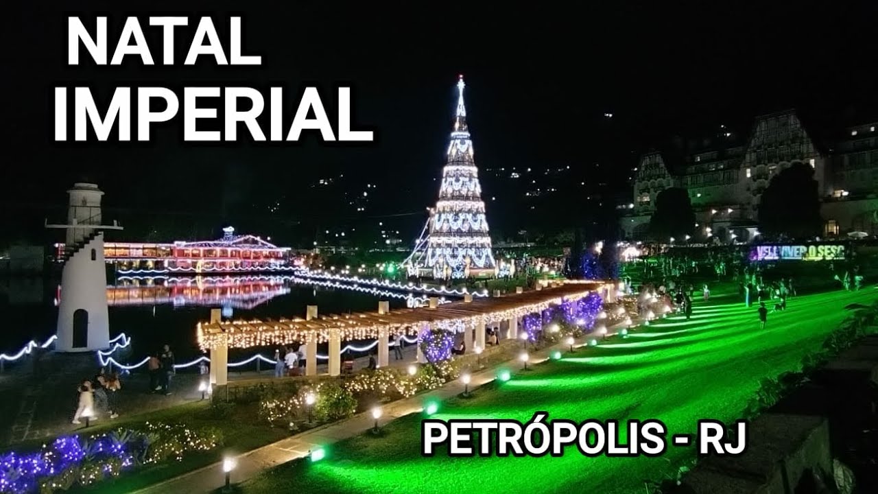 Natal imperial, Petrópolis - RJ | Palácio de  Cristal | Quitandinha | Vale encantado - 2024