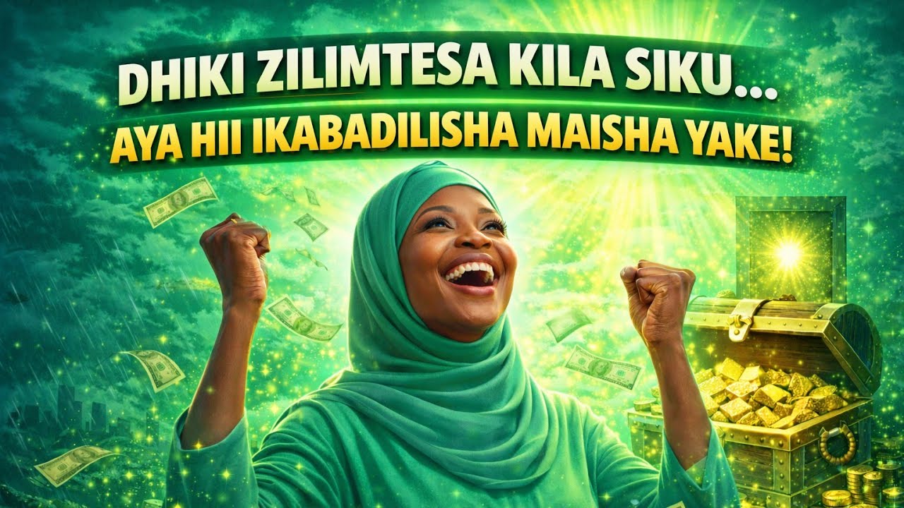 DHIKI ZILIMLIZA KILA SIKU ILA AYA HII IKAFUNGUA MAISHA YAKE YOTE