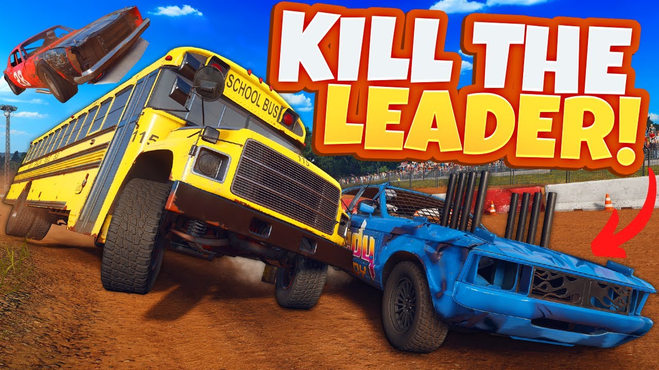 Wreckfest Multiplayer but You Can Only Wreck the Leader!