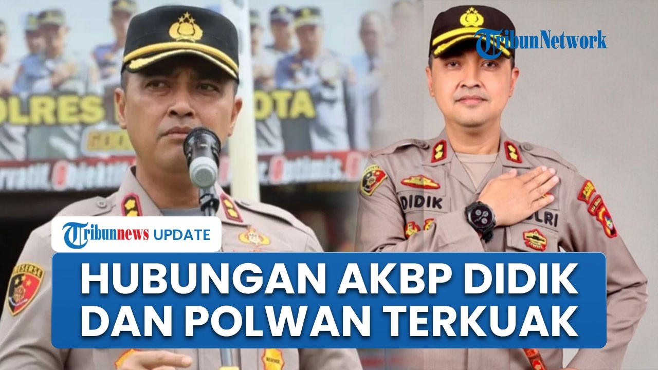 Terungkap, Kedekatan AKBP Didik dan Polwan yang Dititipi Narkoba Saling Kenal Sejak 2016
