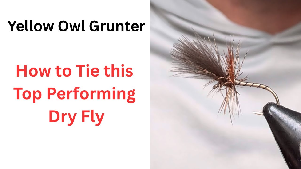 Yellow Owl Dry Fly 