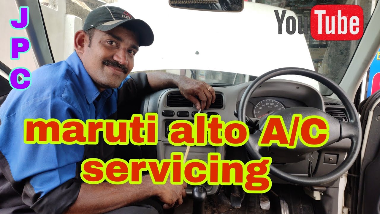 Maruti Alto Evaporater Servicing, cooling coil Replacing