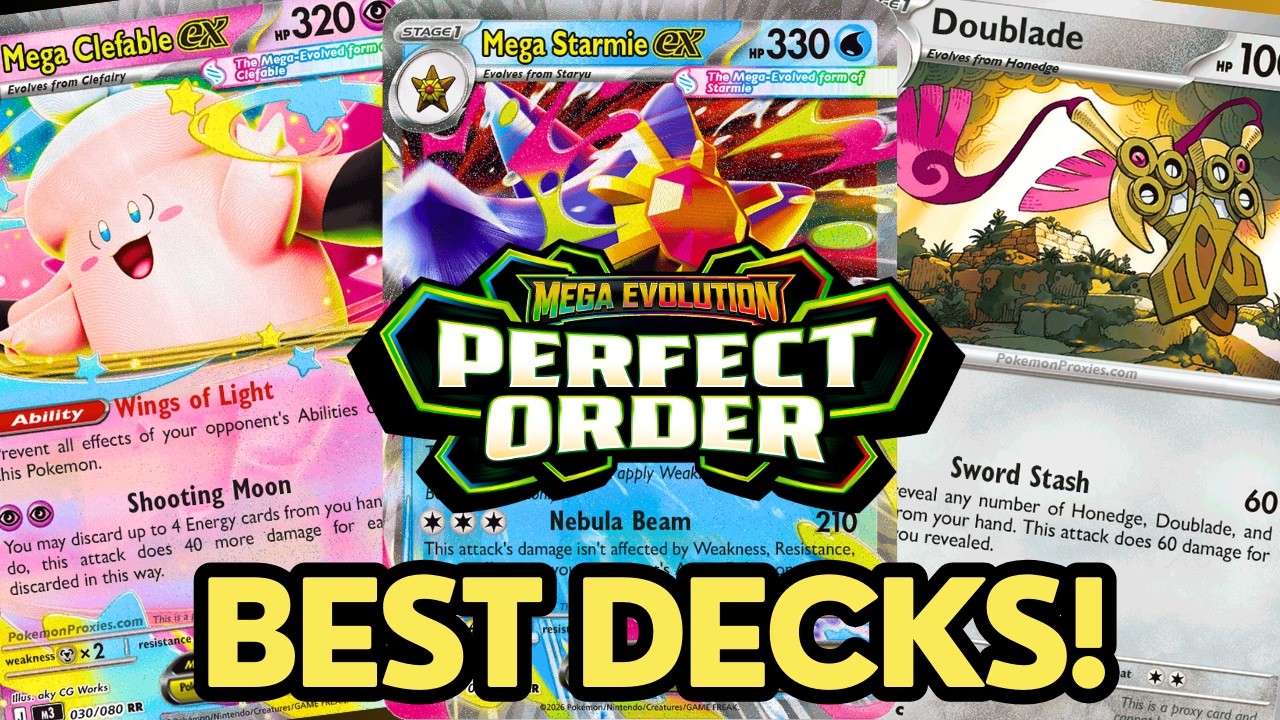 Top 5 New Perfect Order Decks (w/ TCG Live Lists!)