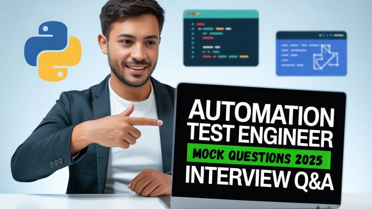 Top Automation Test Engineer Interview Questions | Automation Testing Mock Interview for Experienced