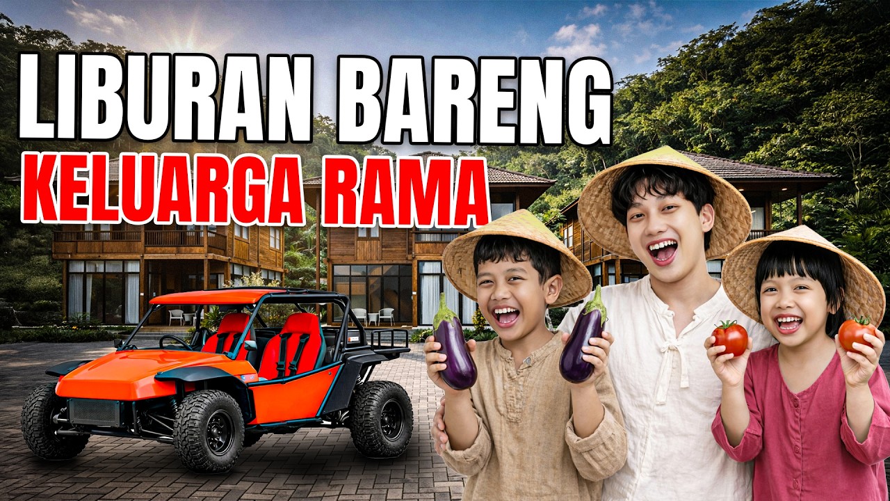 LIBURAN BARENG KELUARGA BESAR RAMA DI RESORT MEWAH PART 1