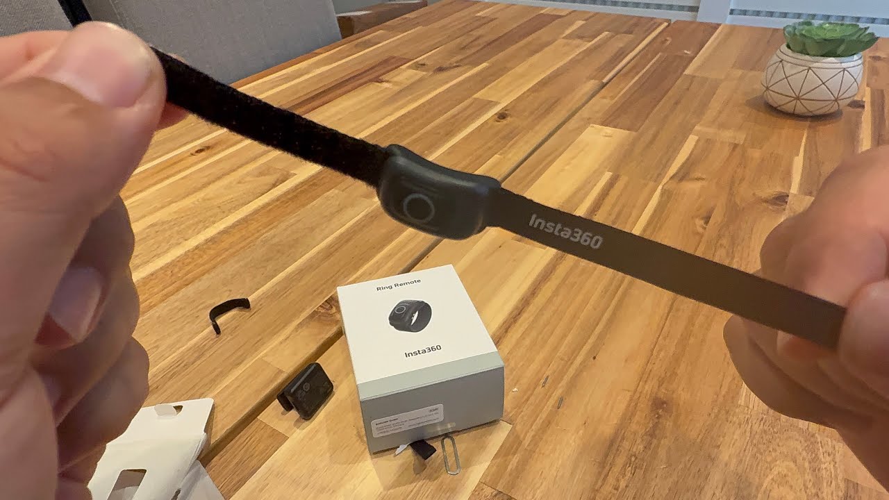 How to swap Insta360 Ring Remote elastic band with Velcro strap