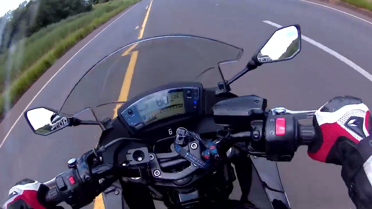 Onboard com a Kawasaki Ninja 650R e Yamaha XT 600, sentido Indaiatuba SP.(Parte 1)