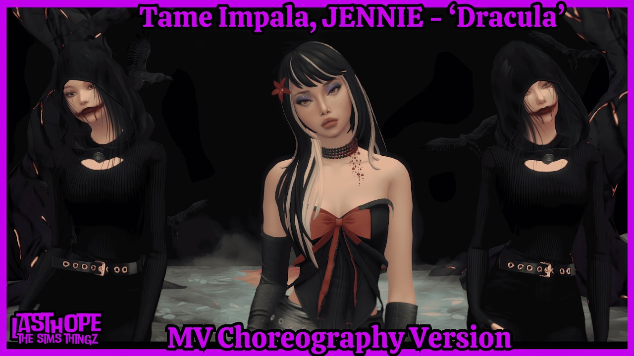 Tame Impala, JENNIE - Dracula | The Sims 4 | MV Choreography Version