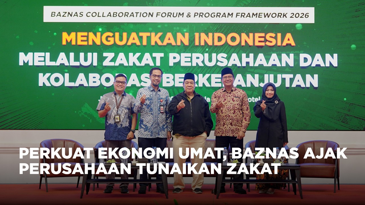 PERKUAT EKONOMI UMAT, BAZNAS AJAK PERUSAHAAN TUNAIKAN ZAKAT