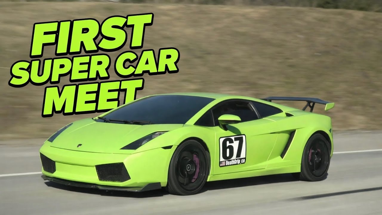 FIRST SUPERCAR MEET IN OUR NEW LAMBO!!! HORIZON CAR MEET. SUPERCAR SUNDAY.