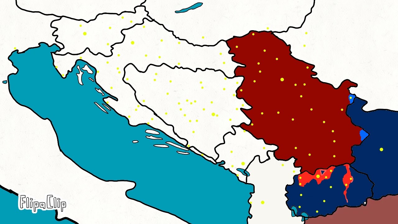 War in the western Balkans (fictional scenario)