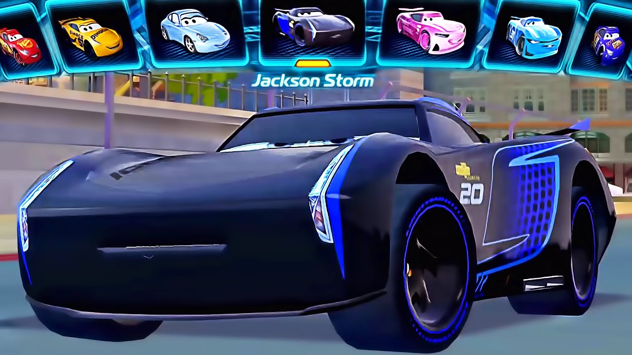 Jackson Storm with Cars 2: The Video Game - Driven To Win