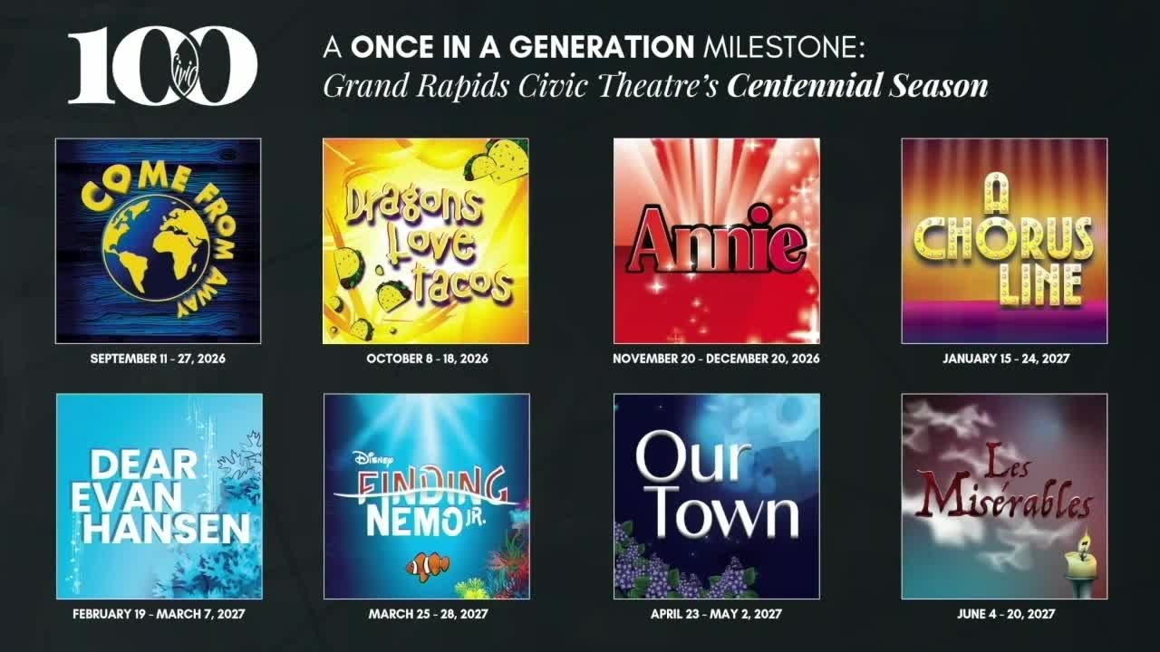 Grand Rapids Civic Theatre Centennial Season (sponsored)