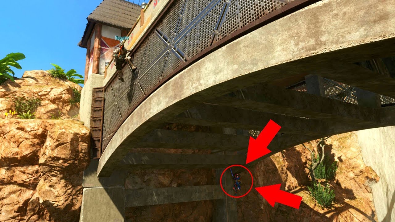 HE WAS UNDER THE BRIDGE THE WHOLE TIME?!?!?!?!? HIDE N' SEEK ON BLACK OPS 3