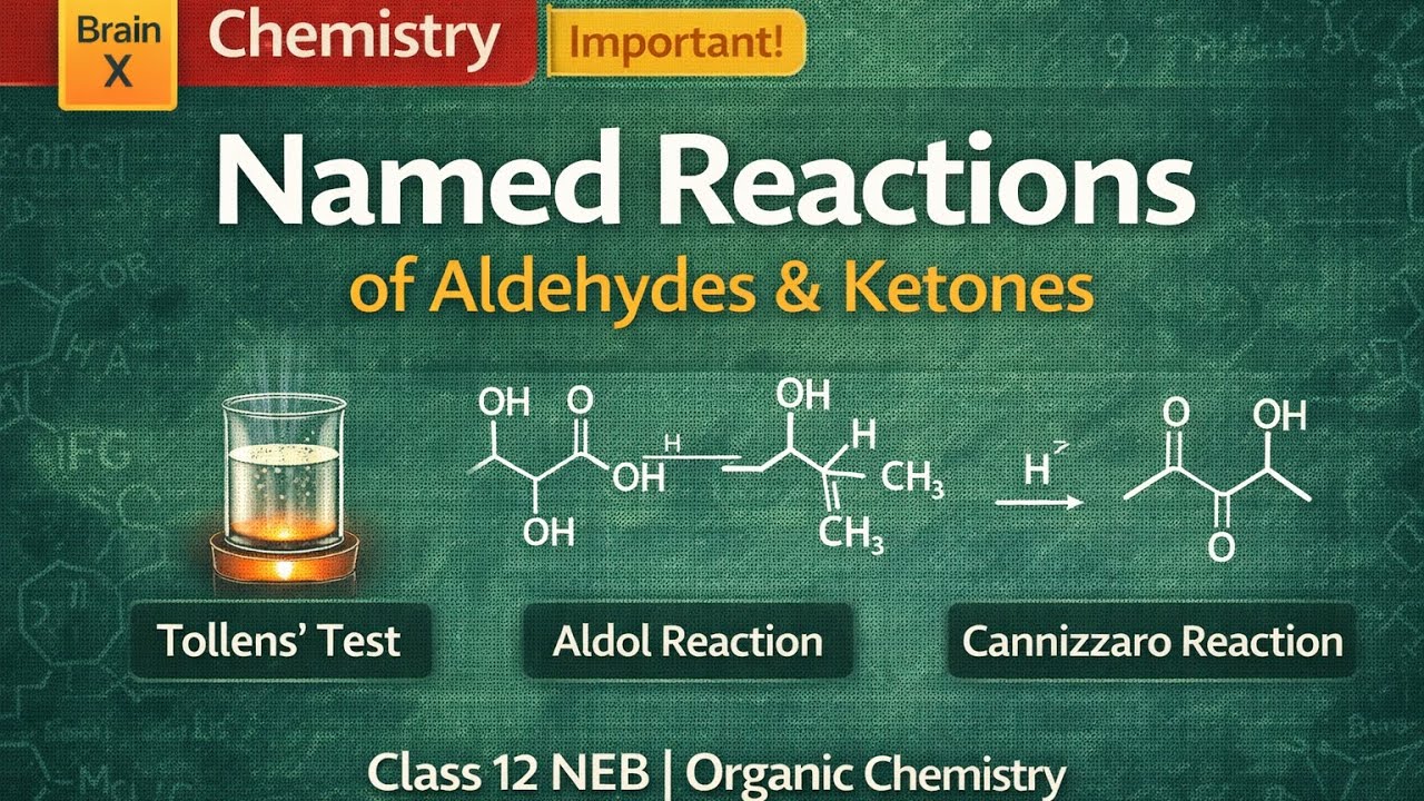 Named Reactions of Aldehydes & Ketones | Class 12 Organic Chemistry | NEB Exam Preparation
