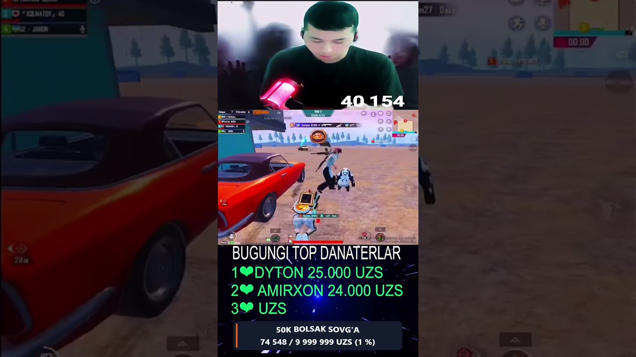 NMA DEDIM?😂 OBUNA BOLING✅ BIZDA HAR KUNI WOW LOBBILAR #pubgmobile #rekkkkkk #bekhapubgm
