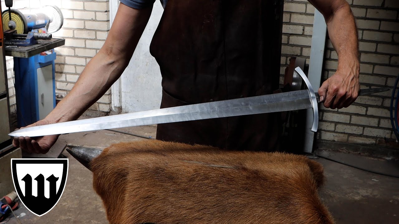 Forging a kings sword,  part 3,  forging the crossguard.